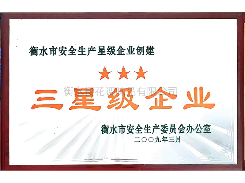 三星級企業(yè)